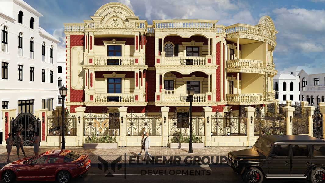5 Bedrooms 300 sq.M Apartment for sale 8,250,000 EGP in El Yasmeen 3, 1st Settlement, New Cairo, Cairo