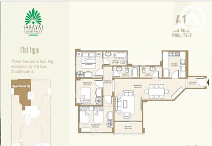 شقة 3 غرف نوم للبيع في القطامية، القاهرة - 3. jpeg