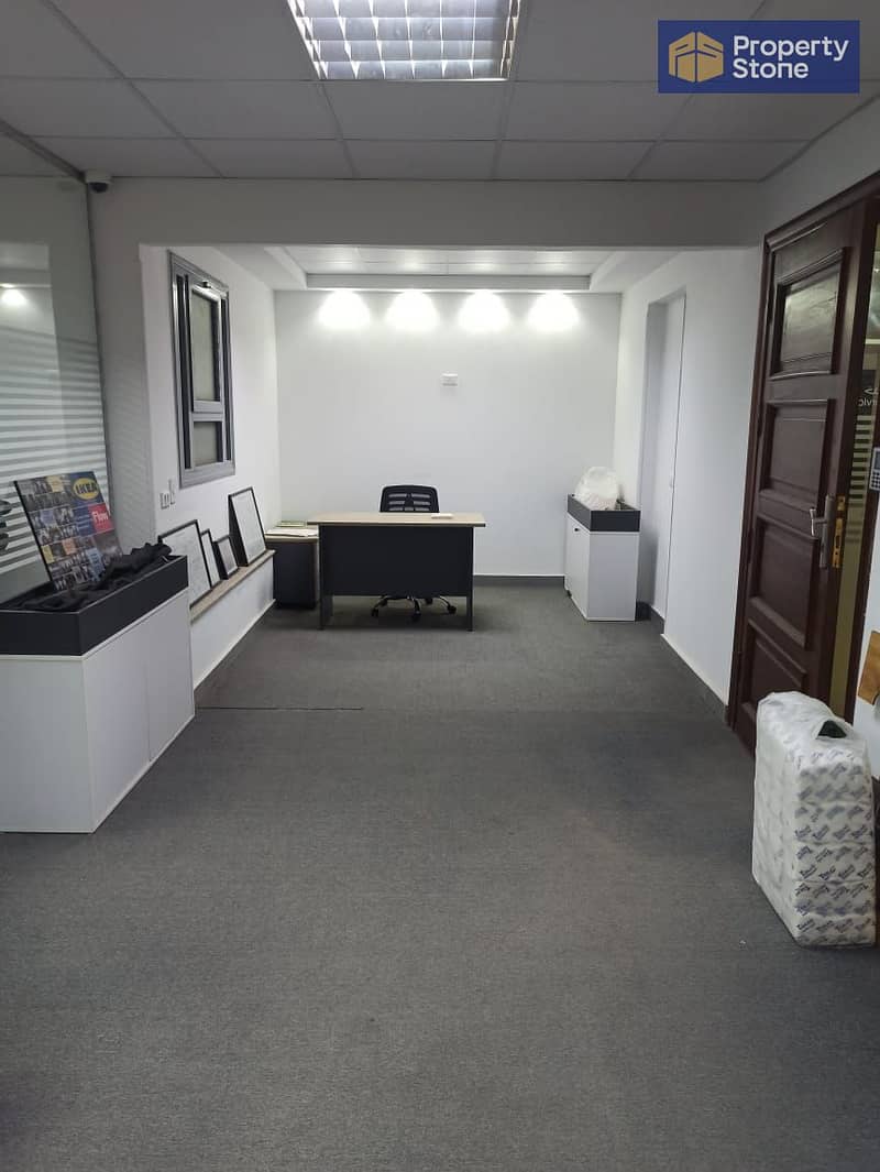 Office space for rent, 500 sq m, furnished, in a prime location in Maadi. Very close to the Corniche and the metro. - View 2