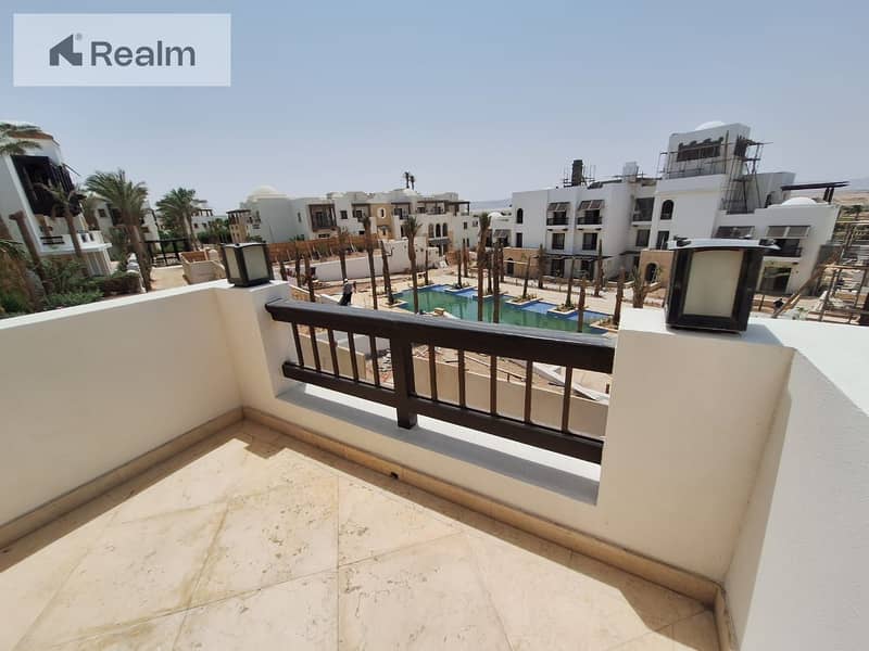 2 Bedrooms 140 sq.M Apartment for sale 15,900,000 EGP in Ancient Sands Gouna, Gouna, Red Sea