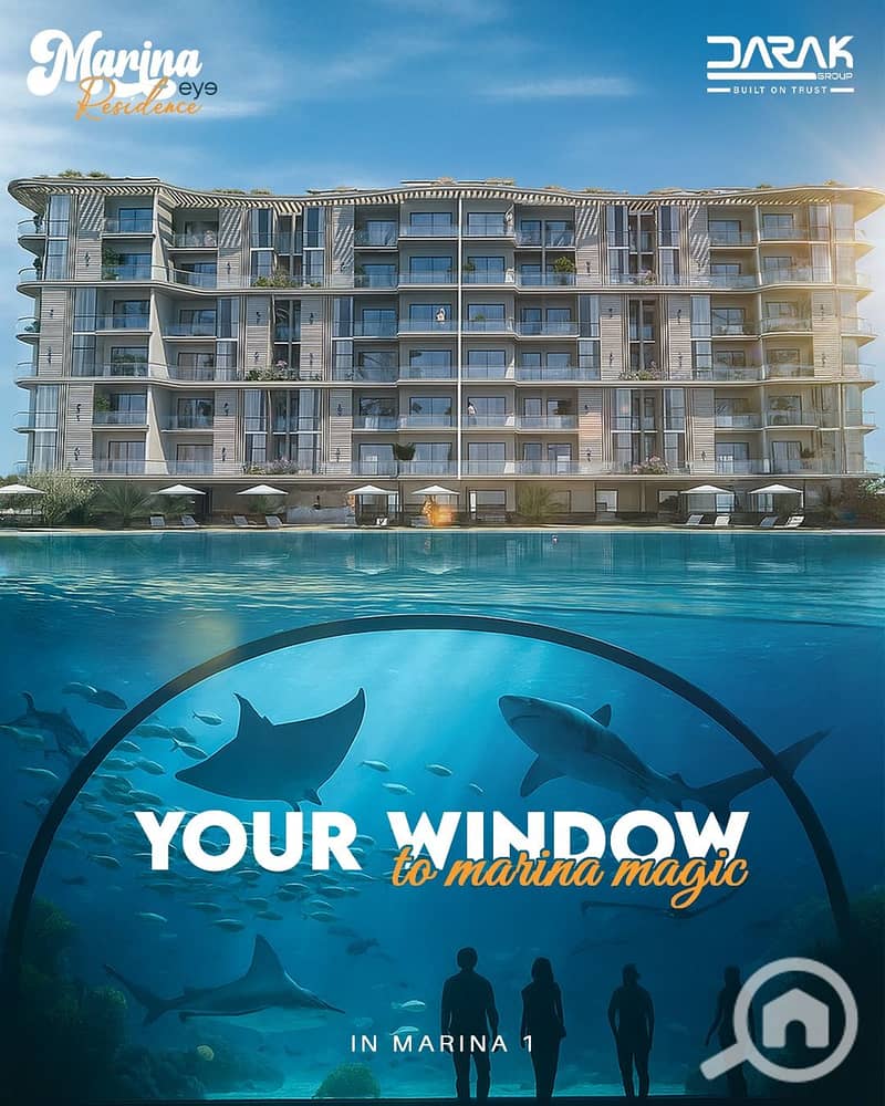 For the first time in Marina 1, a complete hotel project with the highest investment return, a hotel unit of 94 square meters with an open view. - Ansicht 3