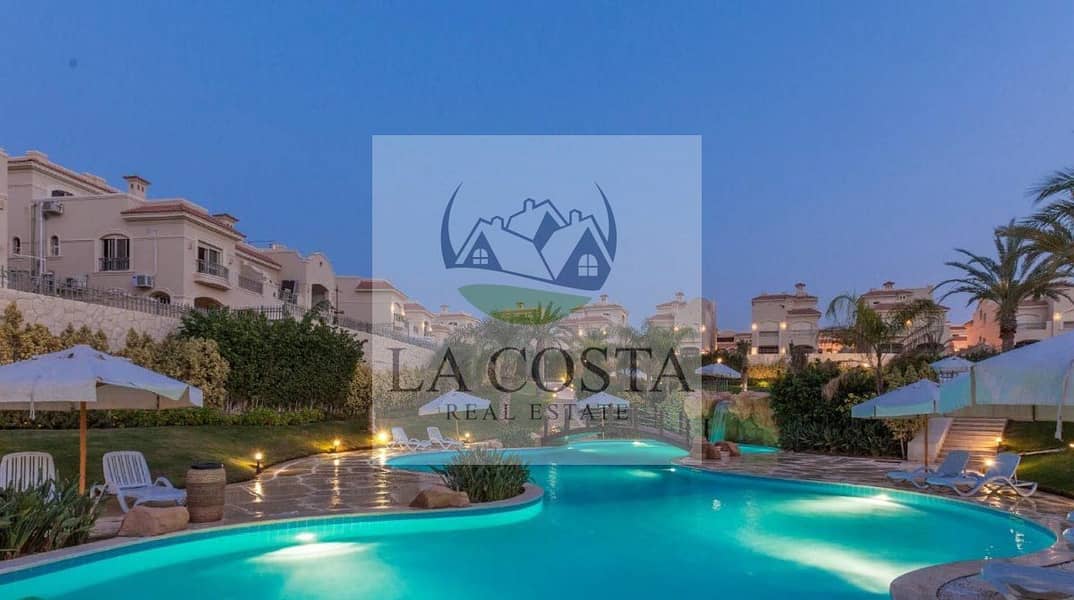 resale for quick sale twin house in El patio prime el shrouk ready to move - Widok 3