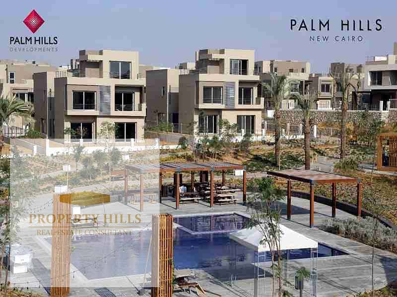 Immediate villa for sale in Golden Square, Palm Hills, Fifth Settlement - Mai multe
