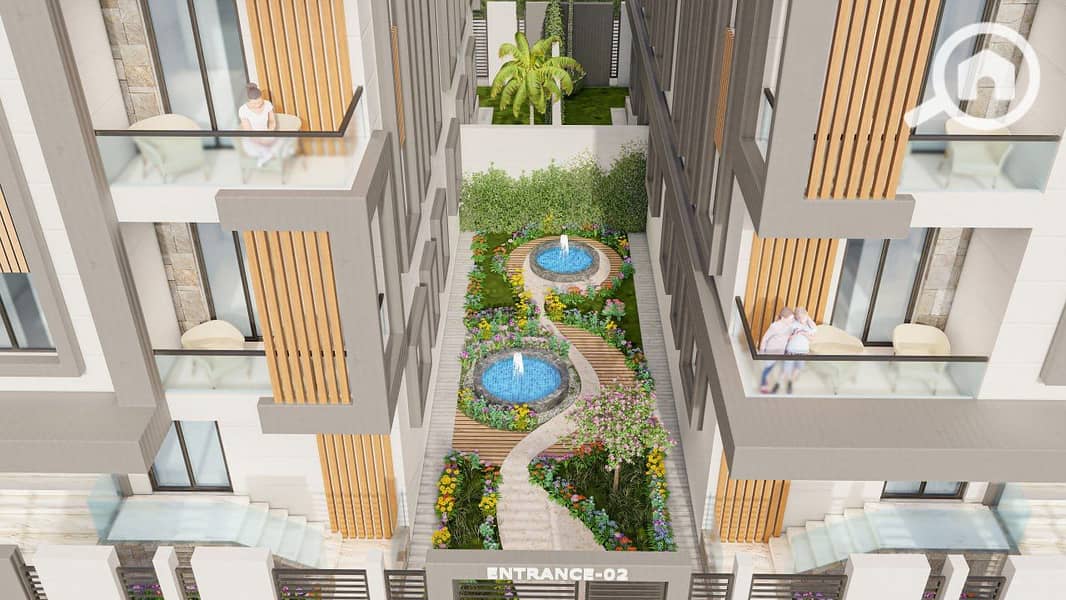 Apartment in mini compound at Garden North House, Fifth Settlement - Vaizdas 3