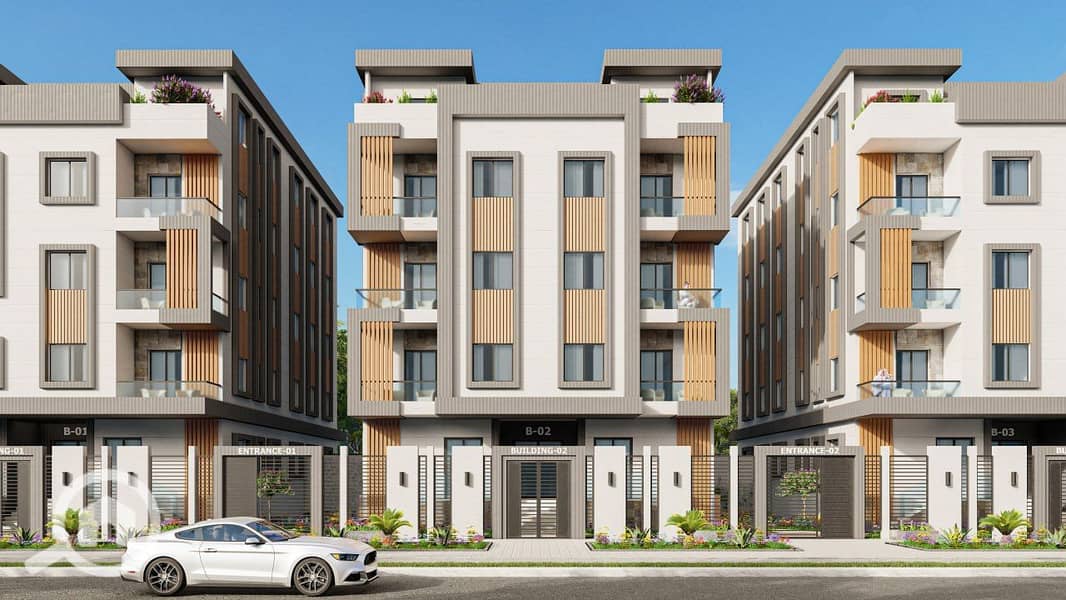 Apartment in mini compound at Garden North House, Fifth Settlement - Vaizdas 4