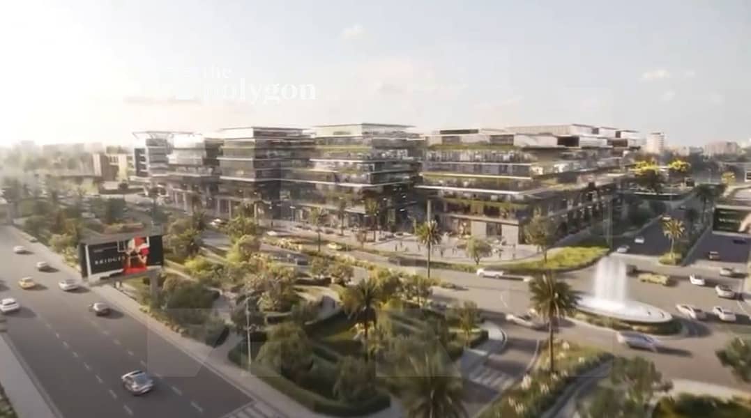 79 sqm office white box finishing overlooking business Hotel and plaza bridges by one of one - Widok 4