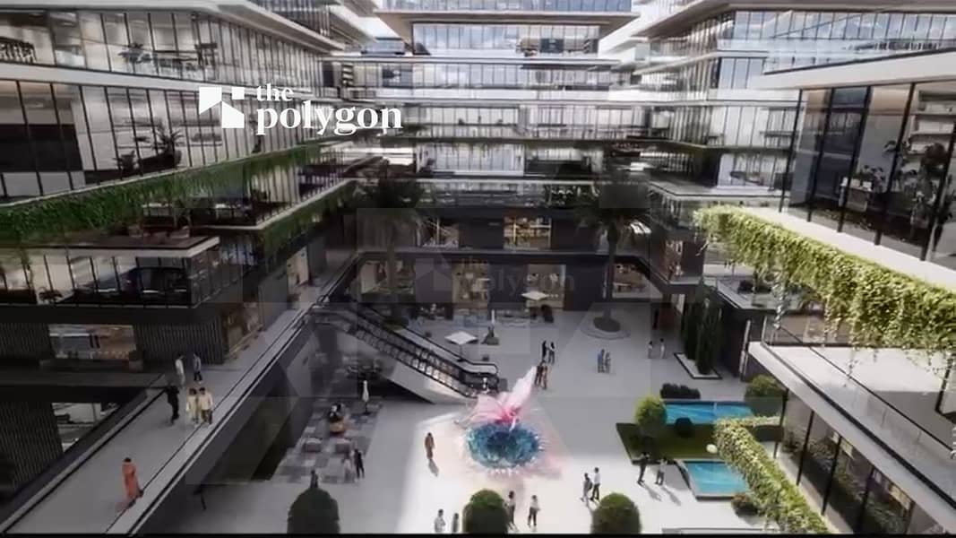 79 sqm office white box finishing overlooking business Hotel and plaza bridges by one of one - Widok 6
