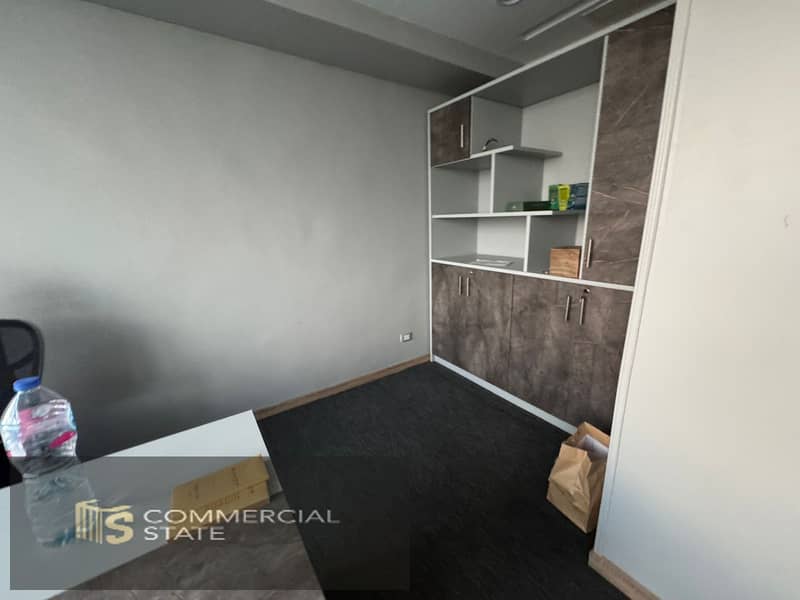 Finished Office at Trivium Complex for Rent-New Cairo - Widok 5