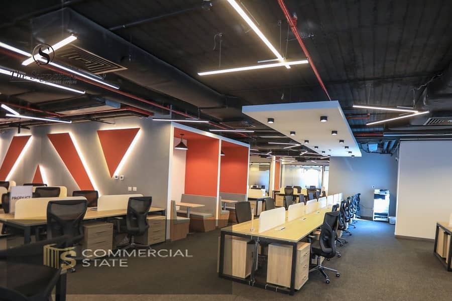 Finished Office at Concord Center for Rent- New Cairo - Ansicht 3