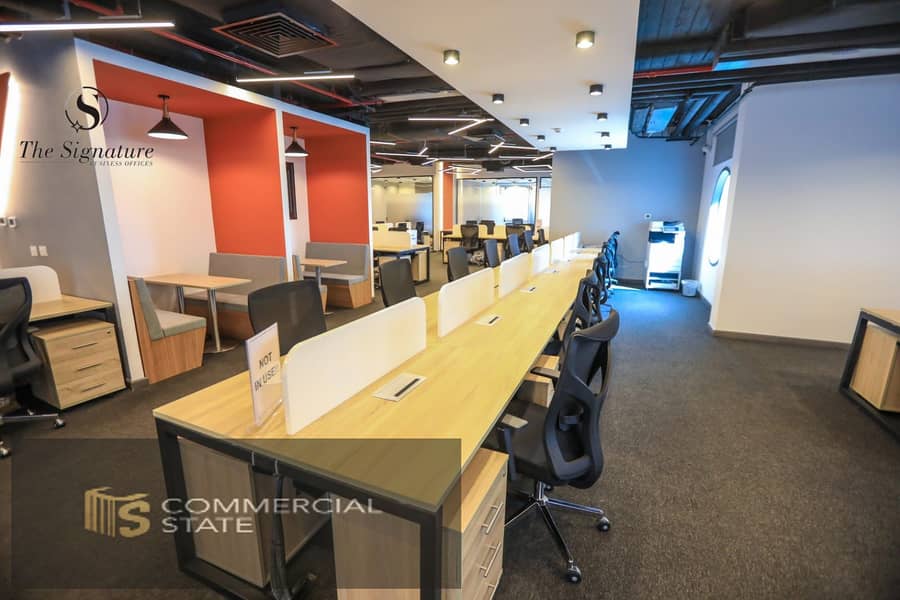 Finished Office at Concord Center for Rent- New Cairo - Ansicht 4