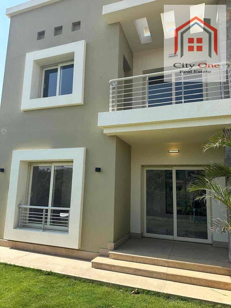Ultra modern villa twin house with big garden for rent in CFC - Więcej