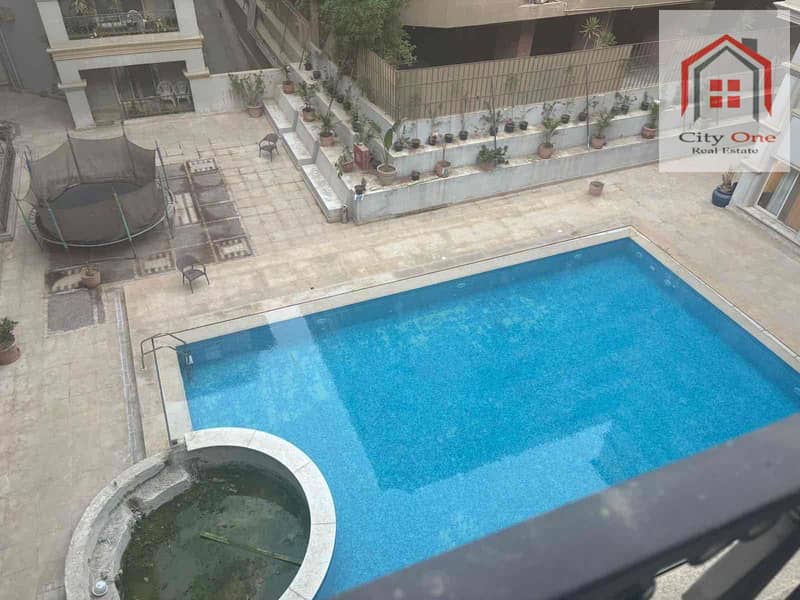 Modern apartment 251 m with shared pool for sale in sarayat elmaadi - Widok 4