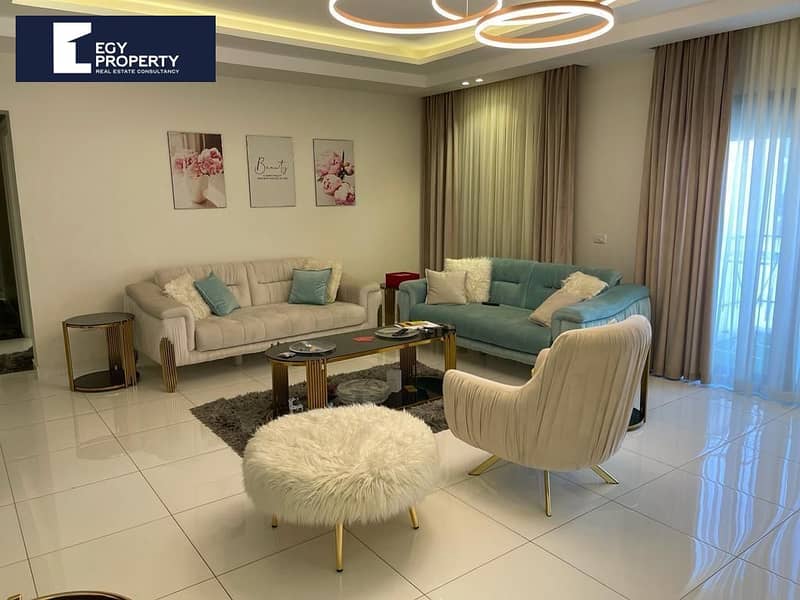 Apartment For Sale Palm Hills Katameya Gardens New Cairo Fully Finished And Ready To Move - Ansicht 5