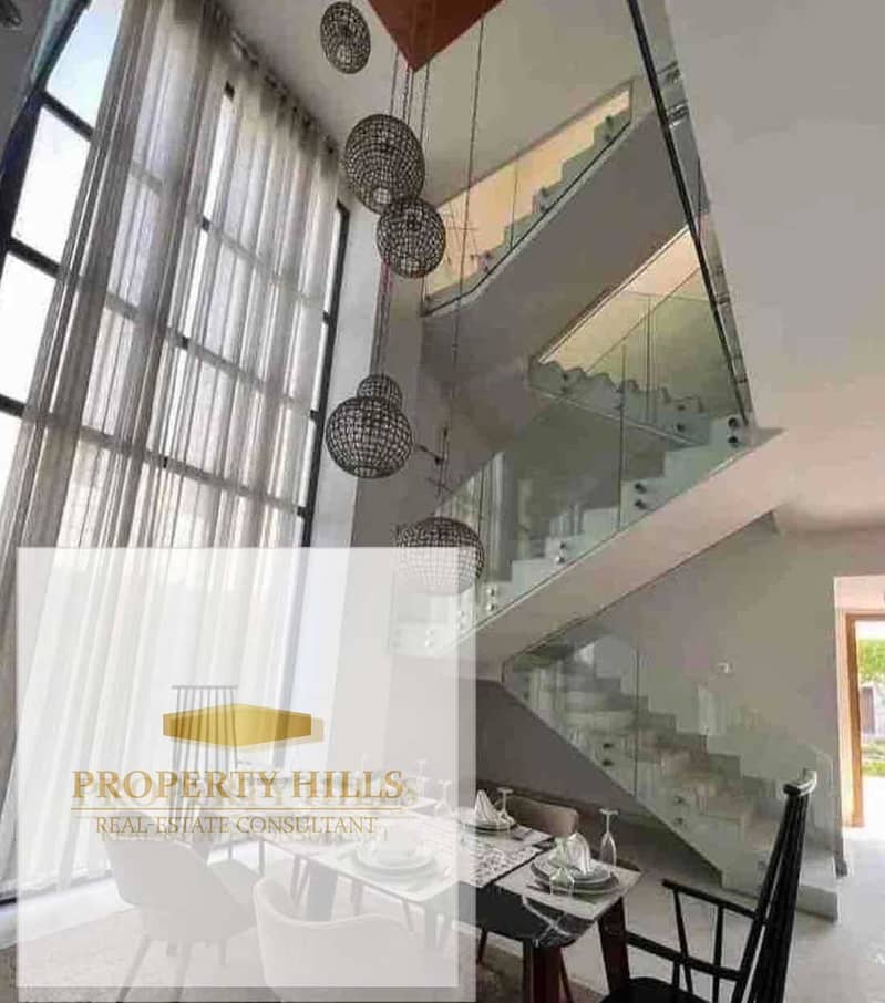 The lowest price for a standalone in the compound with a payment plan of 10 years in the Fifth Settlement next to the American University, Stone Park. - Widok 5