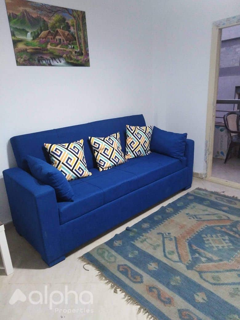 apartment with furniture for rent in dar masr 16 compound elsheikh zayed bahary landscape view - Widok 4