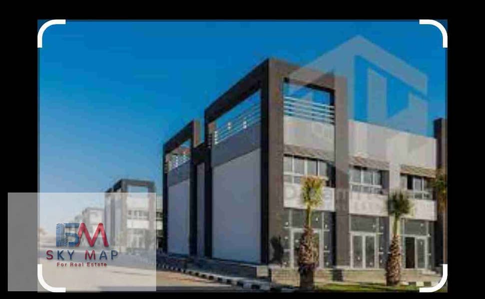 Shop 76m at the Craft Zone, the most distinguished commercial areas for sale in Madinaty - Altro