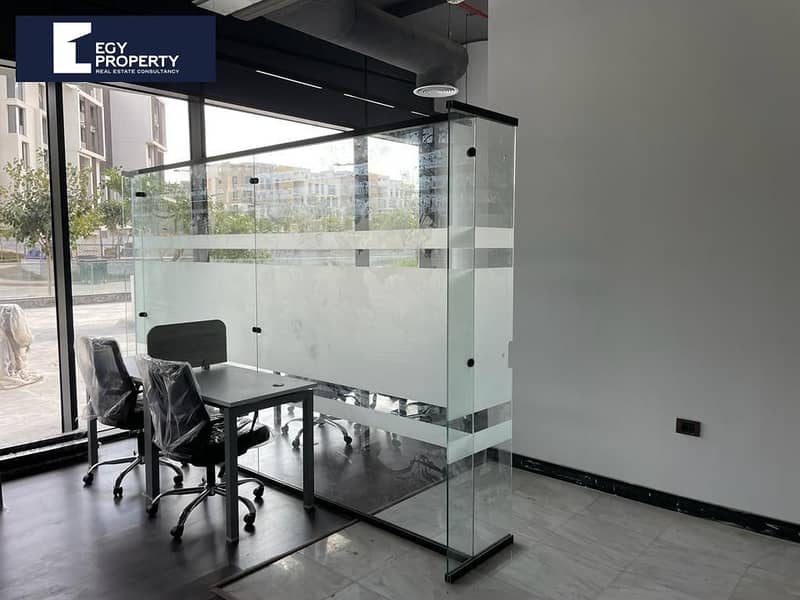 Office 131 Sqm For Sale In Sodic EDNC New Cairo Fully Finished - Ansicht 5