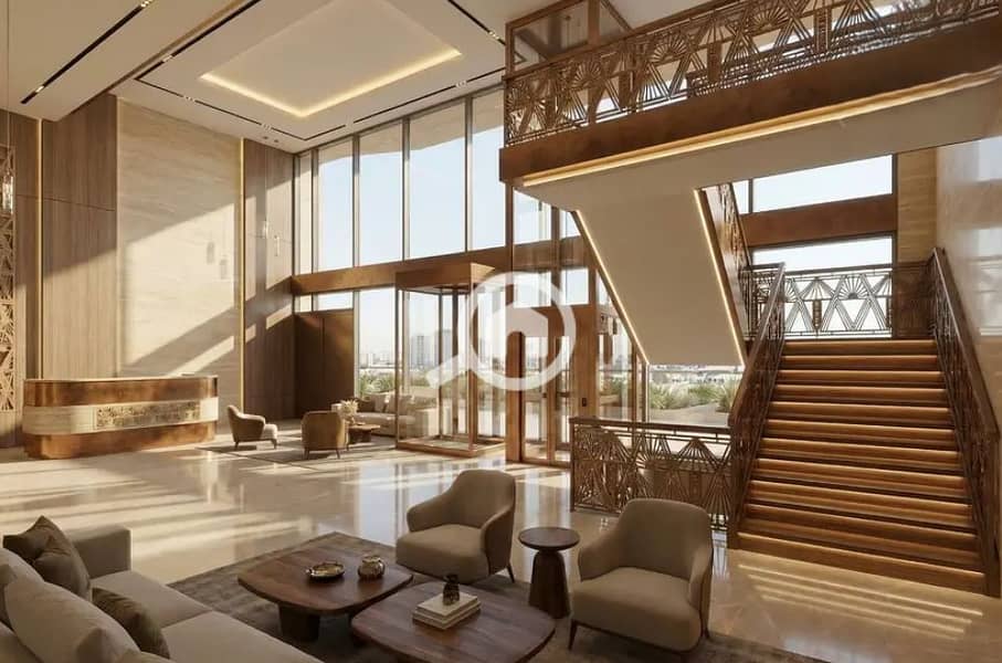 Fully Furnished & Equipped Serviced Apartment for Sale – Direct Pyramids View – Managed by Hilton – Highest Investment Return in USD – pohled 6