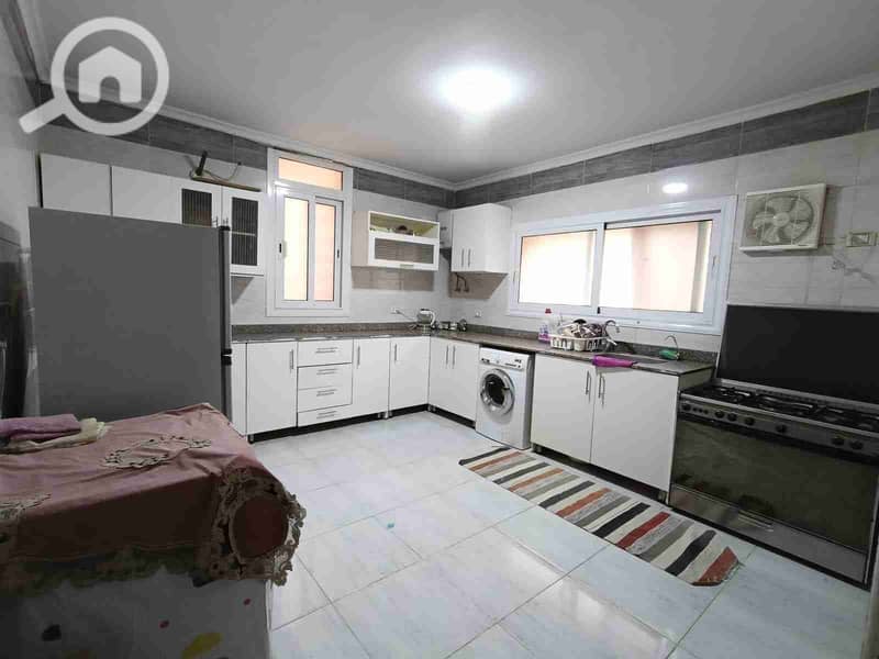 Furnished apartment on the ground floor with a private garden in Wadi Al-Rabi' compound in the distinguished neighborhood. - Ansicht 6