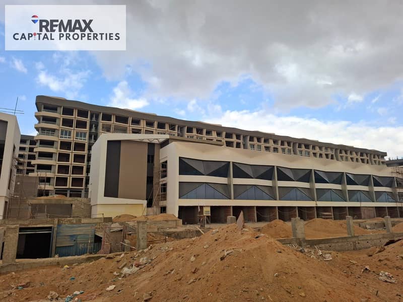 Ready for delivery commercial shop 110m, second floor, corner in the New Administrative Capital - Ansicht 2