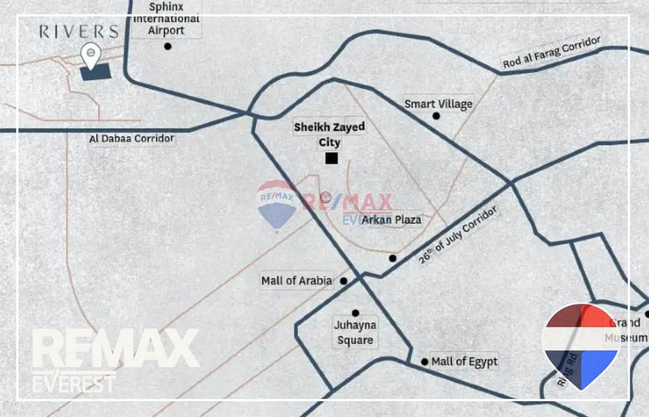 Special Unit for Sale at Old Price–Rivers NewZayed – pohled 3