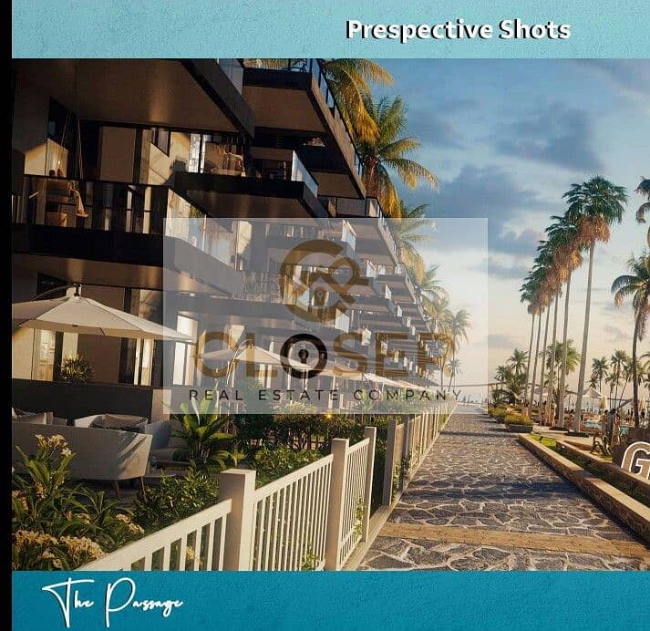 Chalet for sale, super deluxe finishing in G Bay, Ain Sokhna (ready for immediate occupancy), one of the most beautiful resorts in Ain Sokhna. – pohled 3