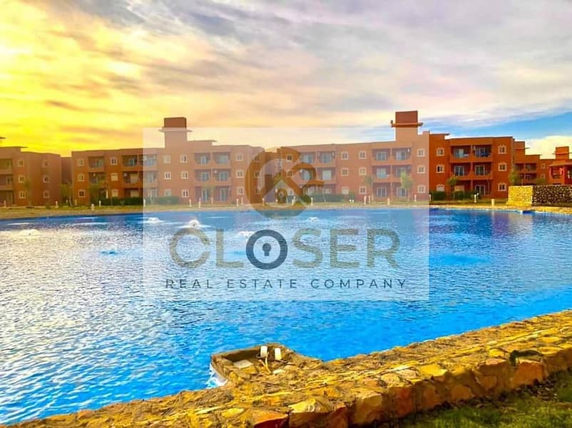 Chalet for sale, super deluxe finishing in G Bay, Ain Sokhna (ready for immediate occupancy), one of the most beautiful resorts in Ain Sokhna. – pohled 4