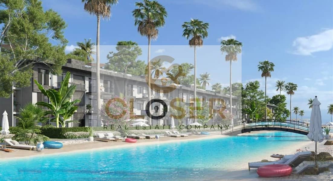 Chalet for sale, super deluxe finishing in G Bay, Ain Sokhna (ready for immediate occupancy), one of the most beautiful resorts in Ain Sokhna. – další