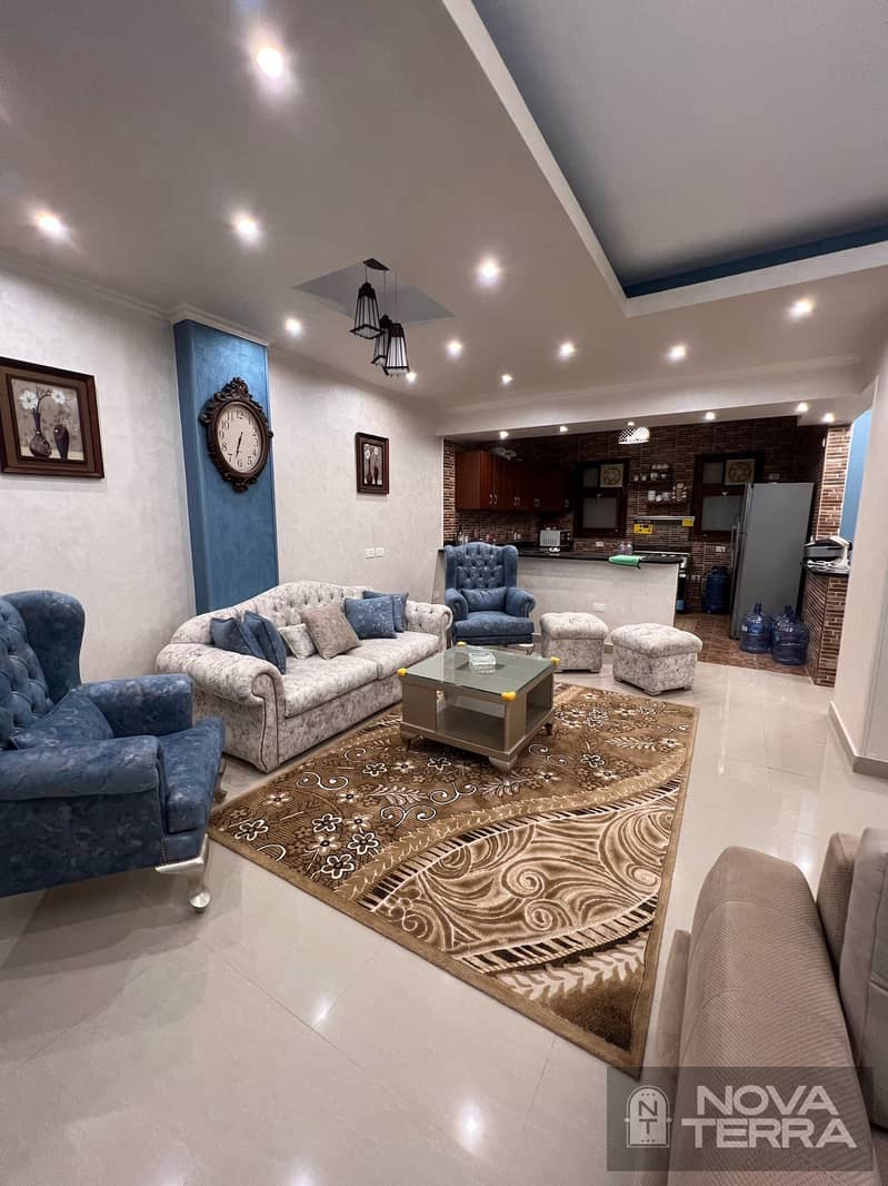 Luxury Duplex for Rent – CASA, Beverly Hills Compound – Sheikh Zayed, directly on Dahshur Link and minutes from the 26th of July Corridor. - Widok 4