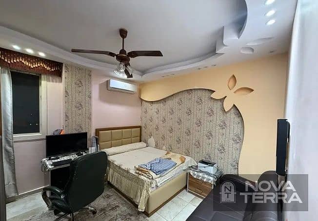 A bargain apartment for sale, furnished and with air conditioners, in one of the most upscale areas of 6th of October, west of Somaid, in the area of – pohled 6