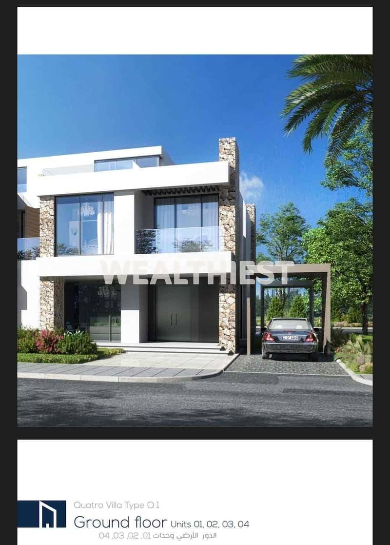 3 Bedrooms 400 sq.M Villa for sale 13,893,300 EGP in Noor City, New Capital City, Cairo