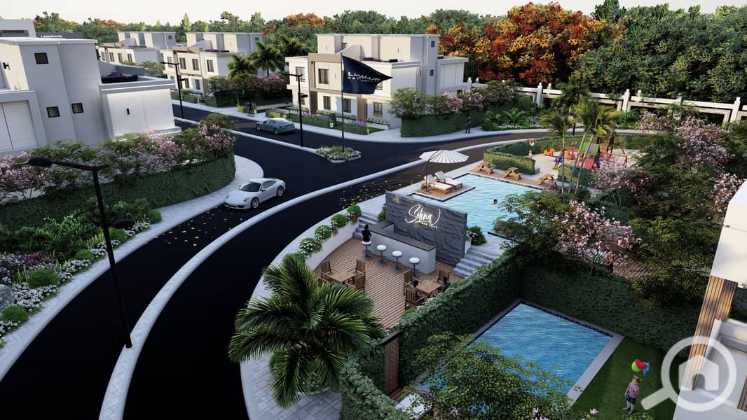 villa twin house in sheikh zayed 302 m + 285m garden - Widok 6