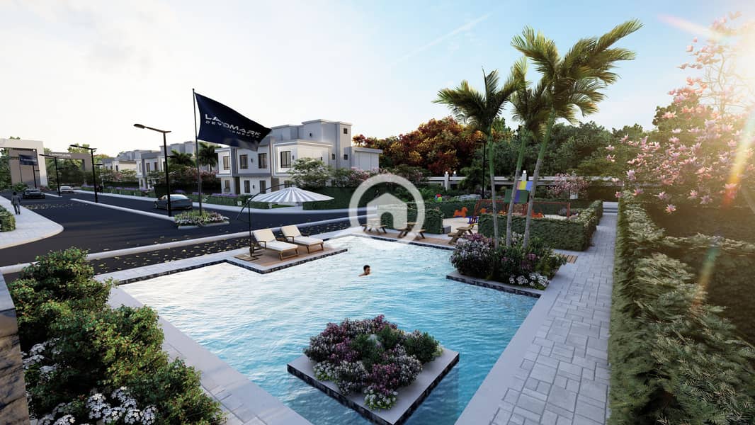 villa twin house in sheikh zayed 302 m + 285m garden - Więcej