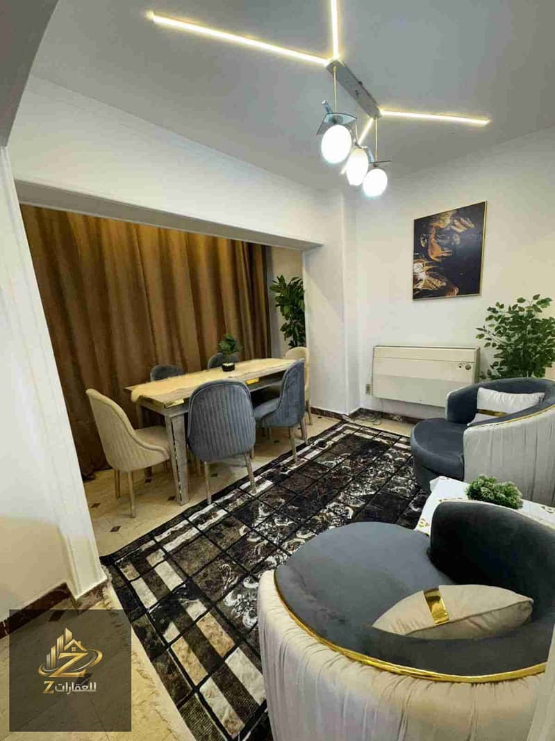 Furnished hotel apartment, fully air-conditioned, next to City Stars, with all amenities for daily and monthly rent for families, available as hotel f - Widok 6