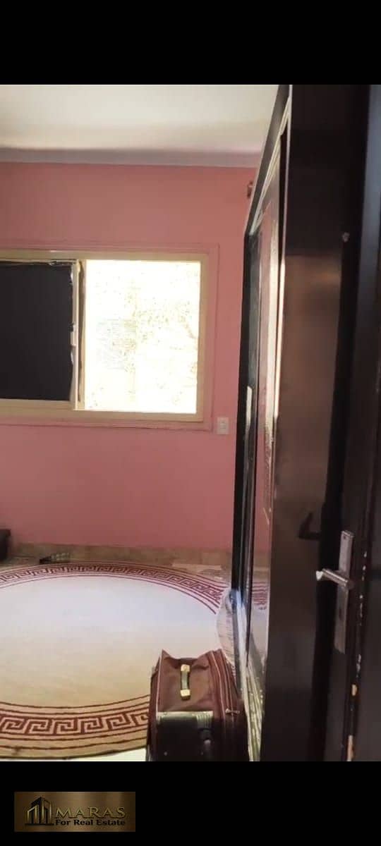 Apartment for Sale in Arab El Maadi off Nour El Din 125 sqm 3 Bedrooms 2nd Floor No Elevator Lux Finishing Main and Side Street Near Ring Road Metro - Mehr