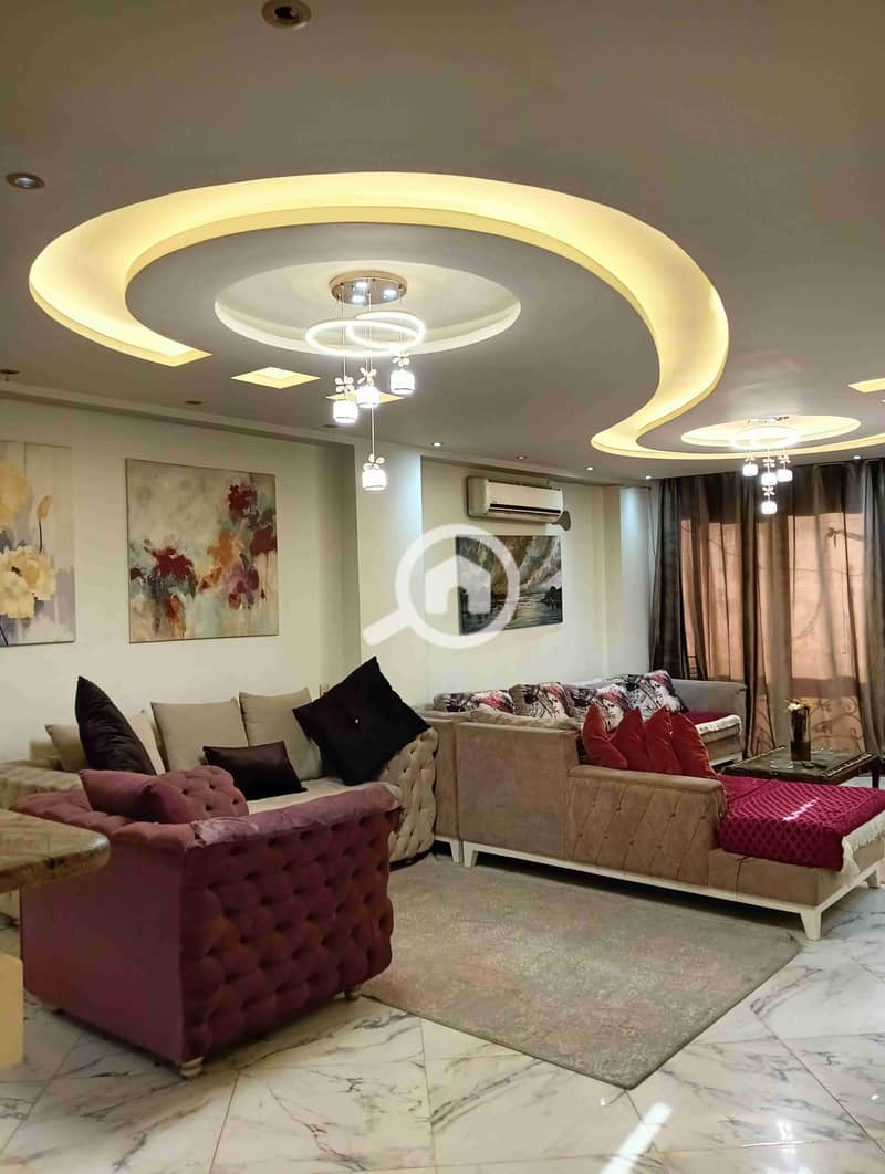 Furnished apartment for rent in Al Haram Furnished hotel apartment for rent on El-Lebini Street, Haram, in a luxurious hotel tower. Fully air-conditioned. - Ansicht 3