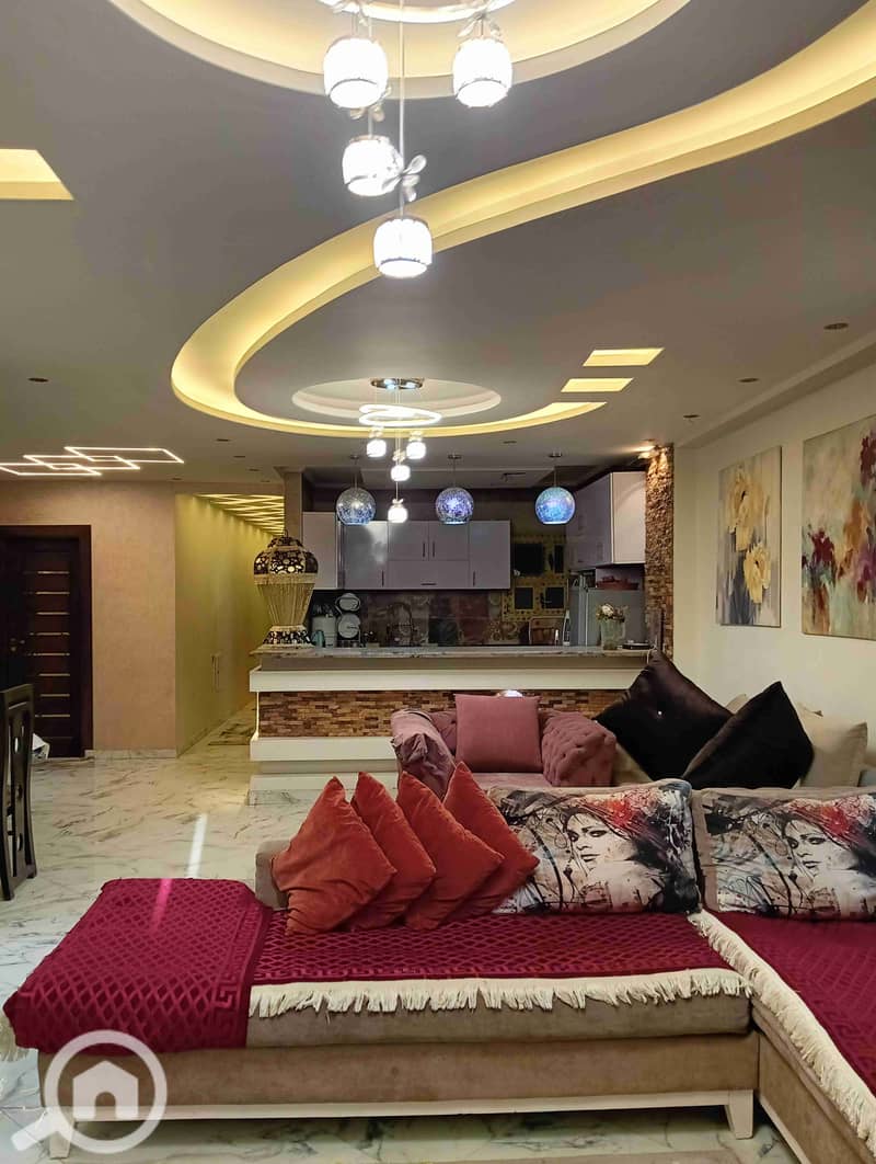 Furnished apartment for rent in Al Haram Furnished hotel apartment for rent on El-Lebini Street, Haram, in a luxurious hotel tower. Fully air-conditioned. - Ansicht 5