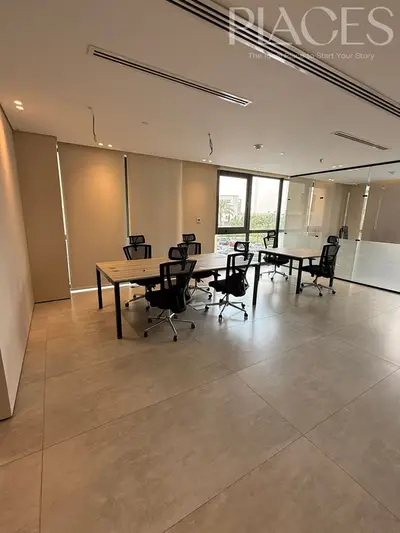 An ideal headquarters for your business success! A high-end administrative office with premium finishes, located in Mivida, measuring 135 square meter