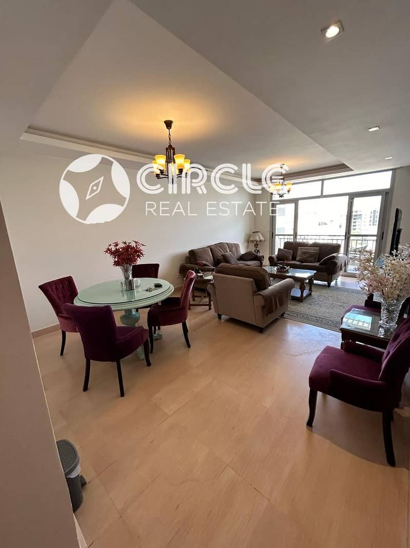 Prime Location 140m Apartment Fully Furnished For Sale In Cairo Festival City Fifth Settlement New Cairo Near AUC - Widok 5