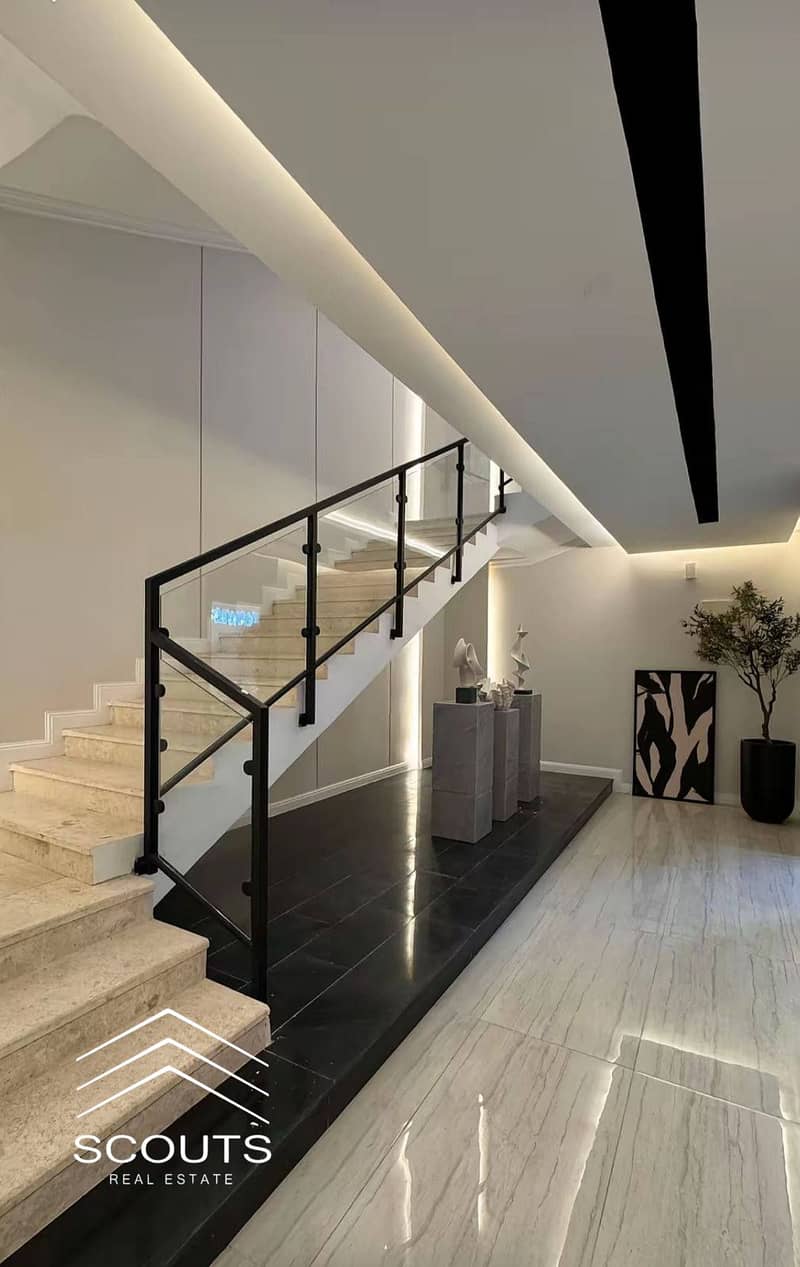 S Villa 239m 5 bedrooms, for sale in installments over 12 years in the Sarai Compound phases, directly on the Suez Road, next to Madinaty - Widok 6