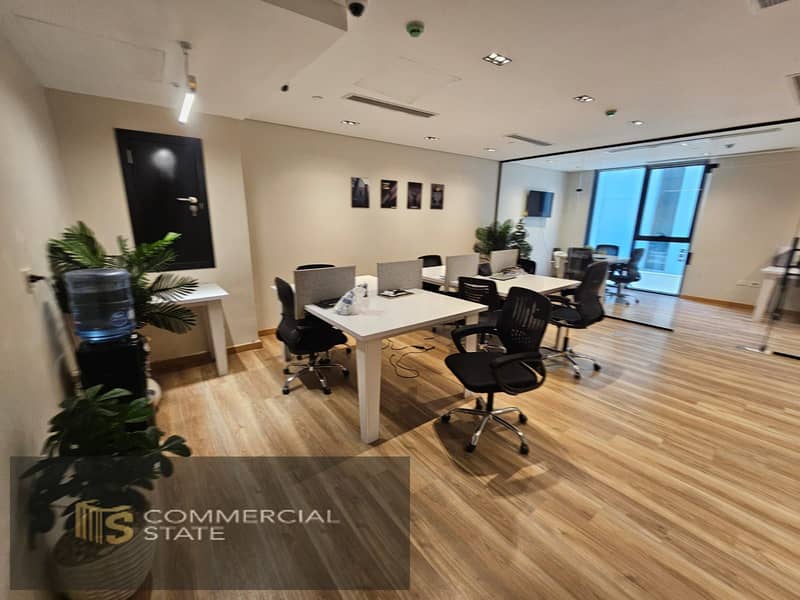 Finished Office at Hyde Park for Sale-New Cairo - Aanzicht 3