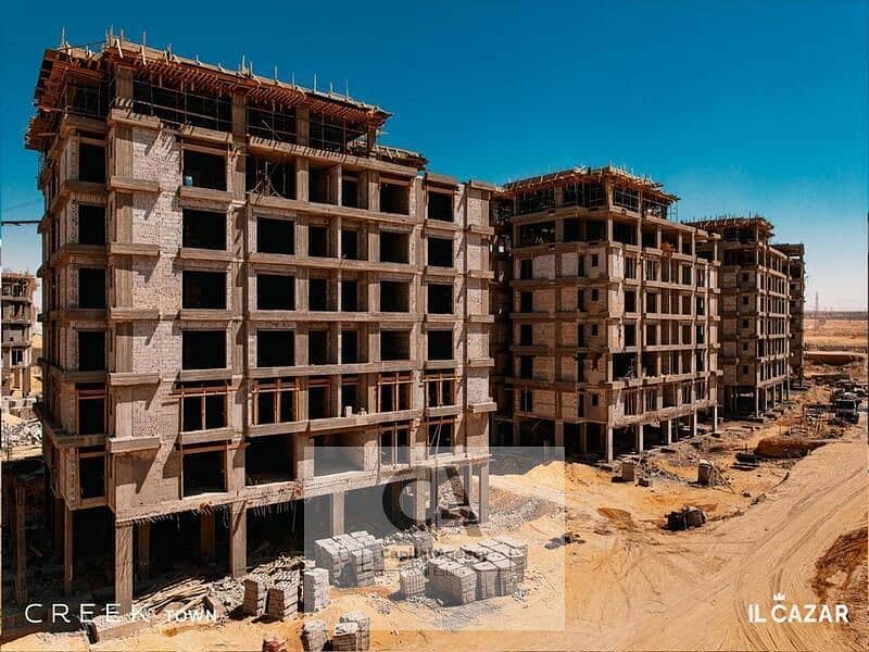 Apartment for sale at cash price near Gate 20 of Al Rehab in Creek Town Compound with Al Kazar or pay only 11% down and installments over 10 years - Ansicht 3