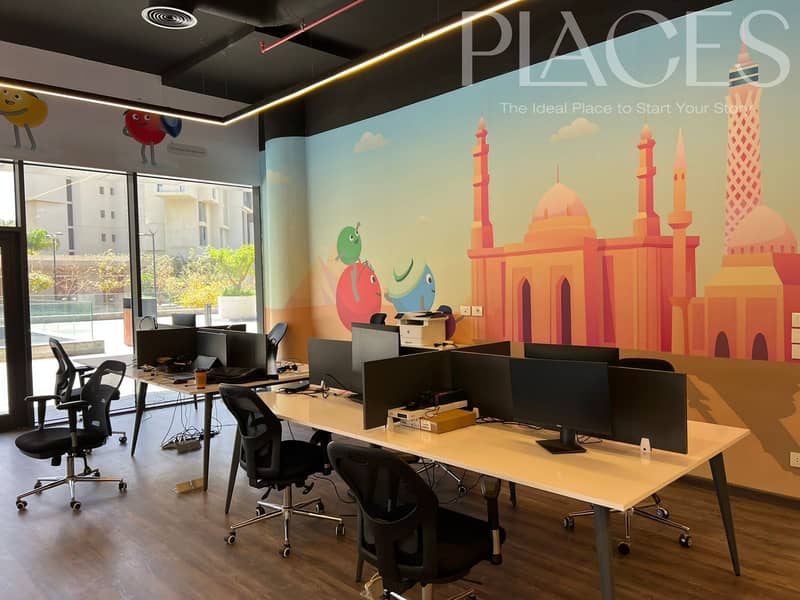 A distinguished administrative office for rent within one of the best administrative complexes in EDNC-Fifth Settlement, suitable for companies - Widok 4