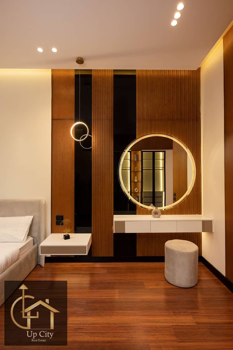 ultra luxury penthouse fully furnished first row golf with private Jacuzzi and swimming pool 5 bedrooms for rent in katameya dunes new cairo - Widok 3