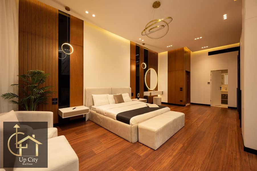 ultra luxury penthouse fully furnished first row golf with private Jacuzzi and swimming pool 5 bedrooms for rent in katameya dunes new cairo - Widok 6