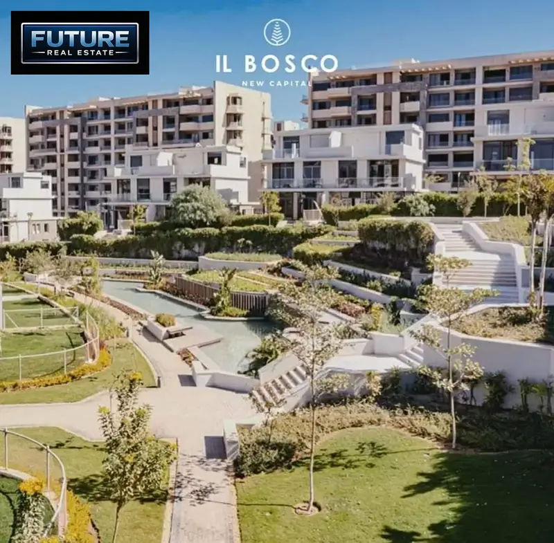 114 m² apartment + 40 m² garden in Al Bosco City, the Administrative Capital - Vista 2