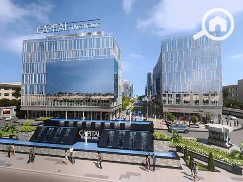 Office for rent, 63 sq m, prime location, Capital Business Park Mall, Sheikh Zayed, finished with air conditioning. - Widok 3