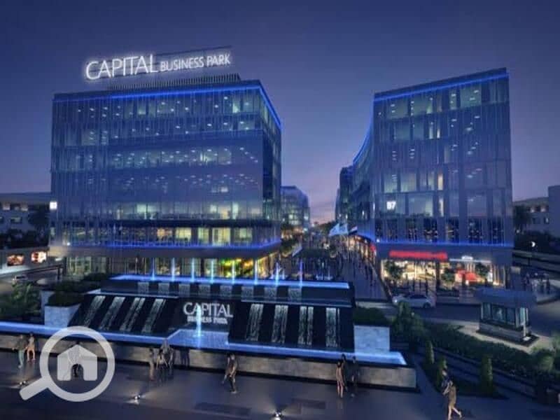 Office for rent, 63 sq m, prime location, Capital Business Park Mall, Sheikh Zayed, finished with air conditioning. - Widok 5