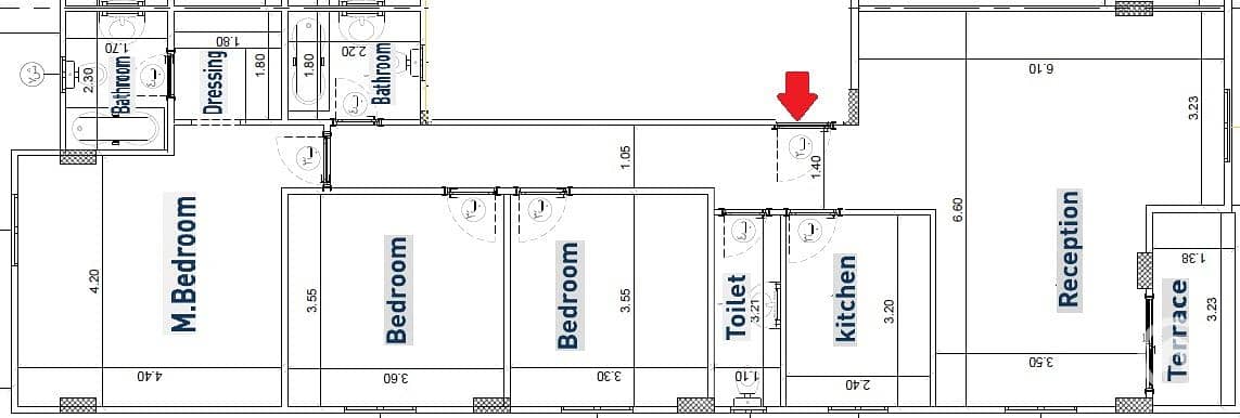 Apartment 163m North Al Rehab steps from Creek Town Compound & Suez Road, and minutes from the Eastern Market - Bild 5