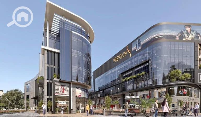 64 sqm prime office for sale in Mall 1o1 , heart of Sheikh Zayed City, directly on Dahshur Connection Road, facing Oasis Al Khattab - Widok 2